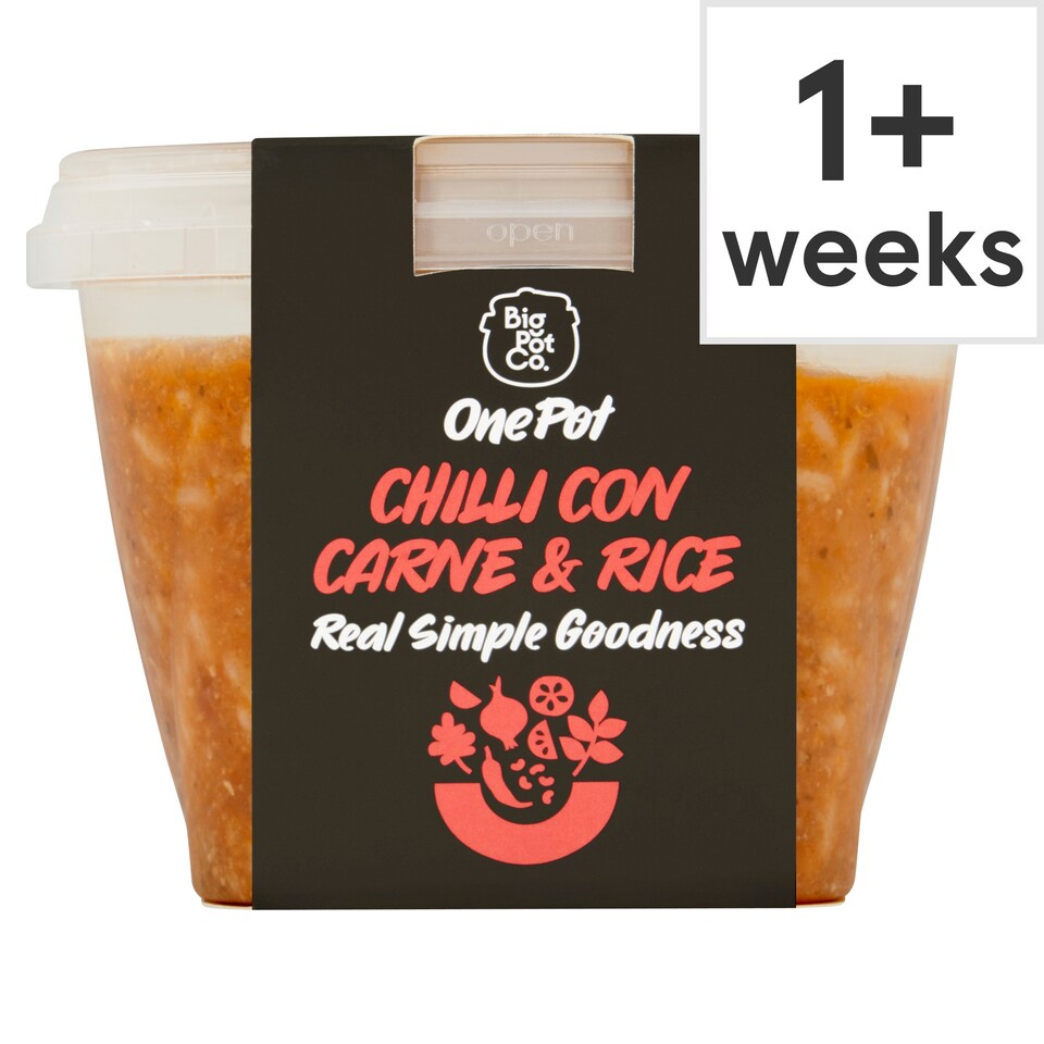 Big Pot Co Chilli Con Carne & Rice 400g