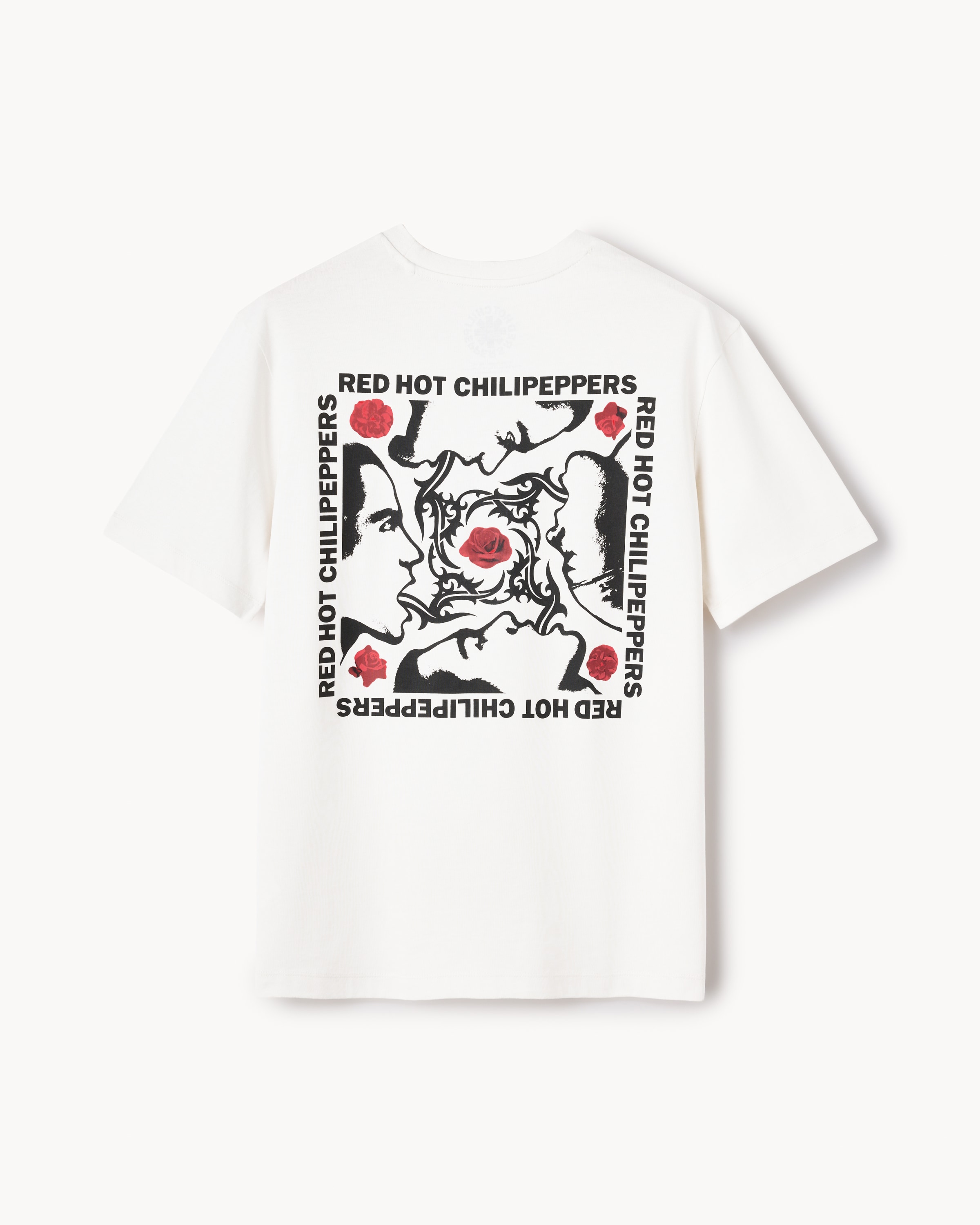 Red Hot Chili Peppers Pure Cotton T-Shirt in White - Tesco Groceries