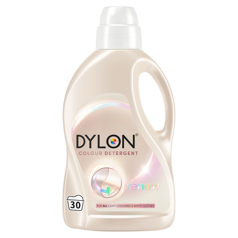 image 1 of DYLON Colour Detergent Renew Light and White Clothes 30 Washes 1.5L 