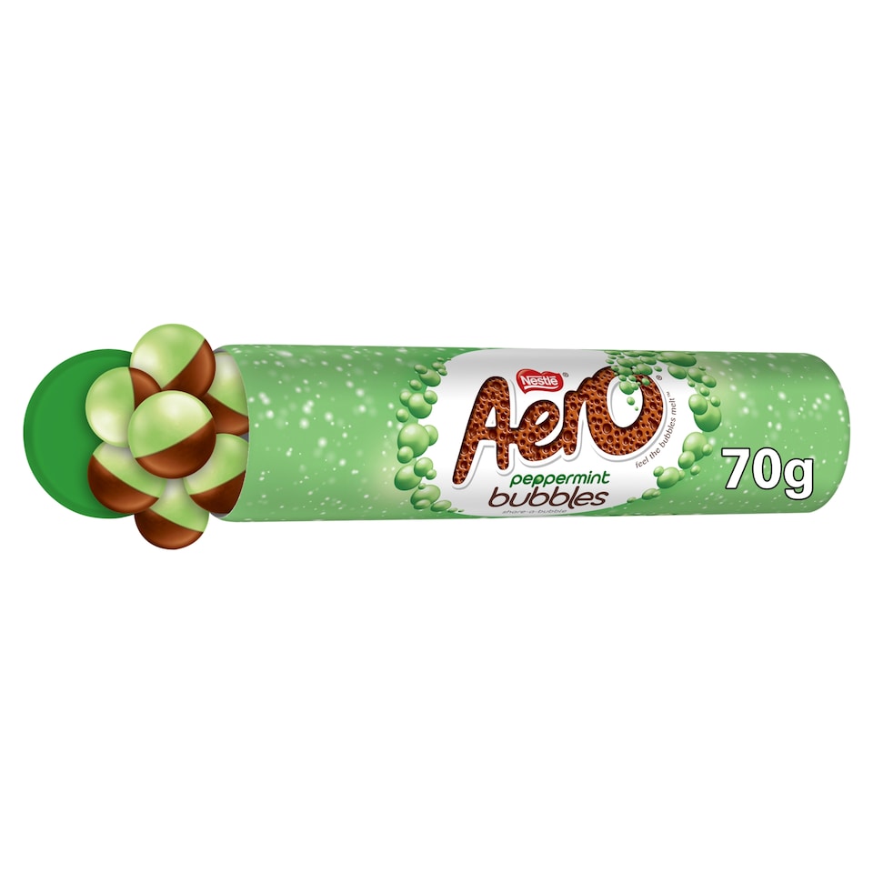 image 1 of Aero Peppermint Bubbles Giant Tube 70G