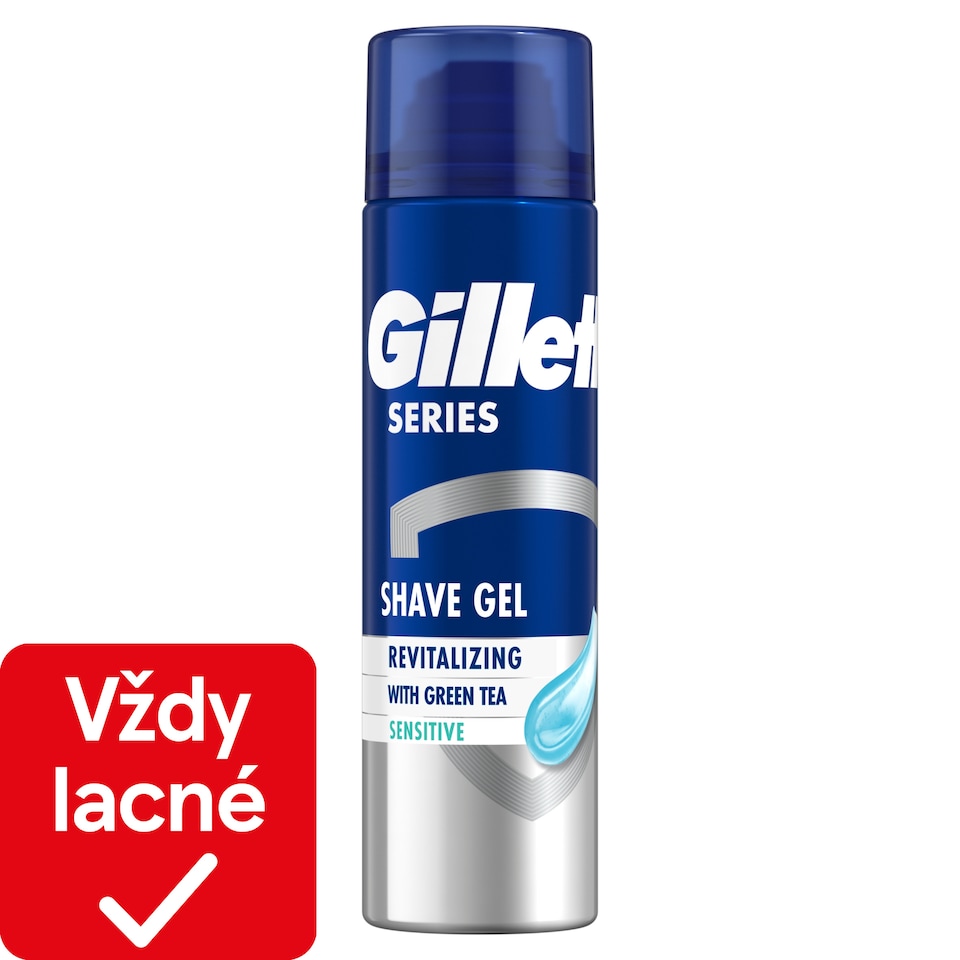 obrázok 1 z Gillette Series Regeneračný Gél Na Holenie So Zeleným Čajom Pre Mužov, 200ml