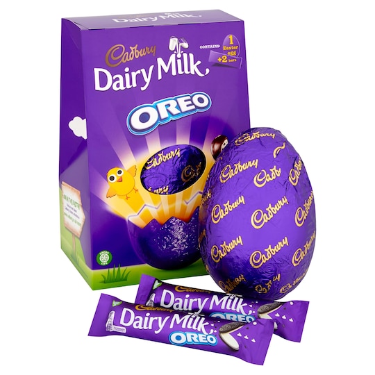 Cadbury Dairy Milk Oreo Large Easter Egg 278G
