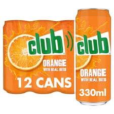 Club Orange 12 X 330Ml Can