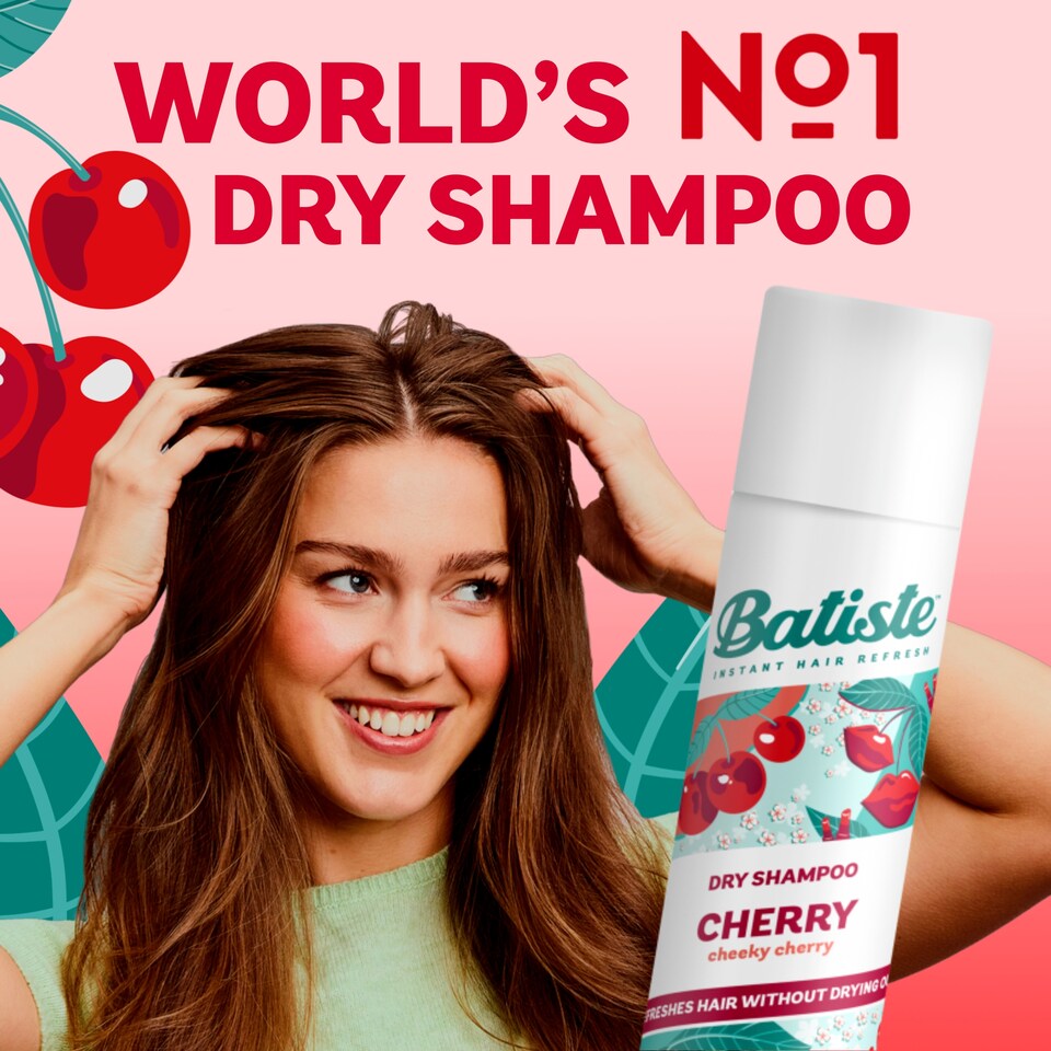 image 1 of Batiste Dry Shampoo Cherry 200Ml