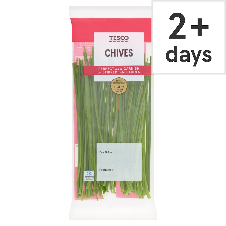 image 1 of Tesco Fresh Cut Chives 20G