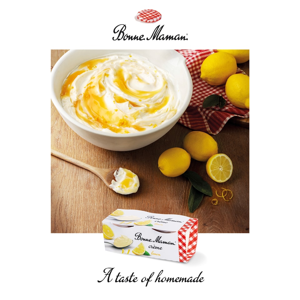 image 1 of Bonne Maman Creme Lemon 2 x 90g