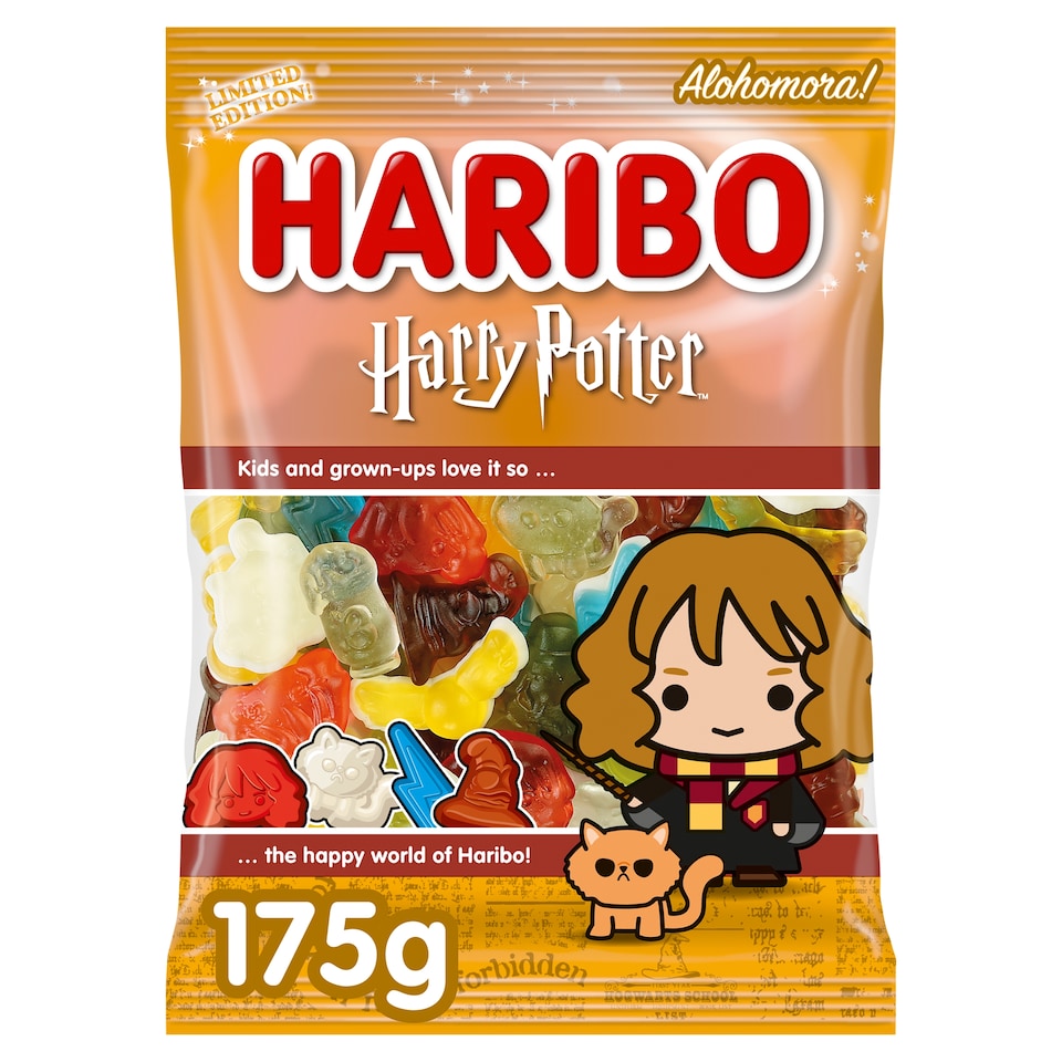 HARIBO Harry Potter Hermione Sweets Share Bag 175g