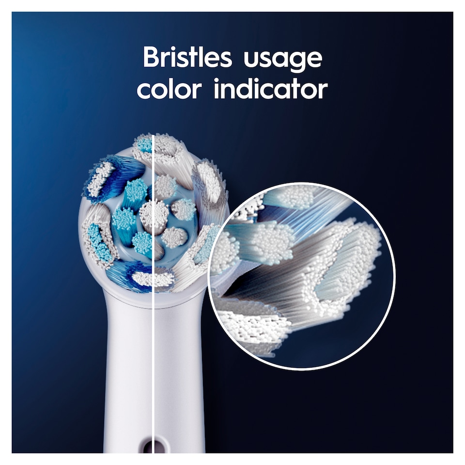 image 1 of Oral-B iO Ultimate Clean White Electric Toothbrush Heads 4 pack