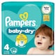image 1 of Pampers Baby Dry Size 4 Essential Pack 44 Nappies