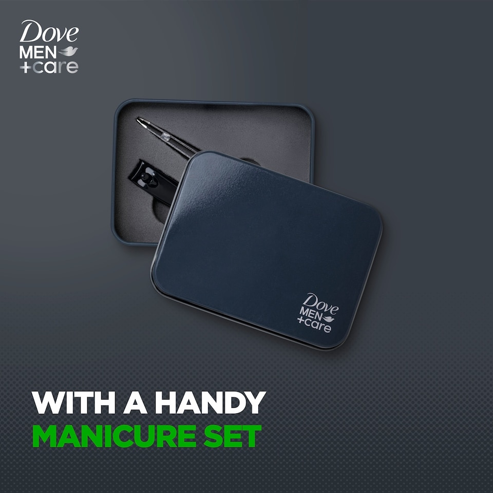 image 1 of Dove Men + Care Refresh + Care Duo & Manicure Kit Gift Set 