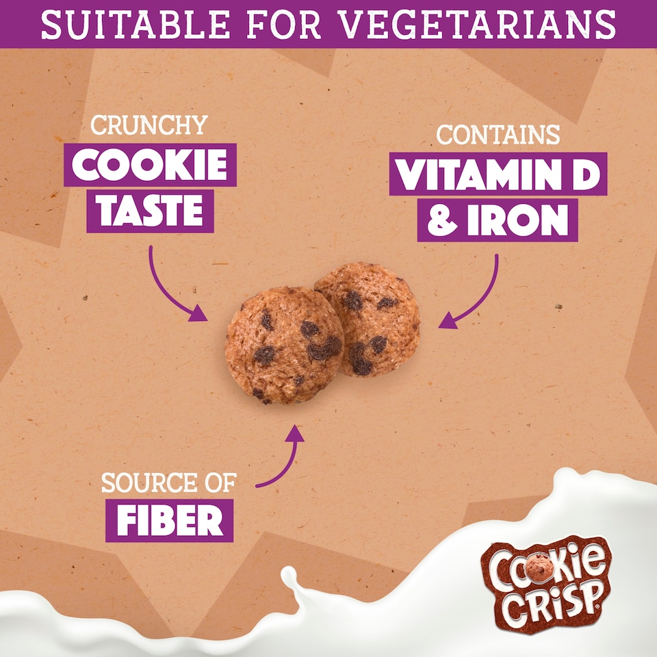image 1 of Nestle Cookie Crisp Cereal 500g