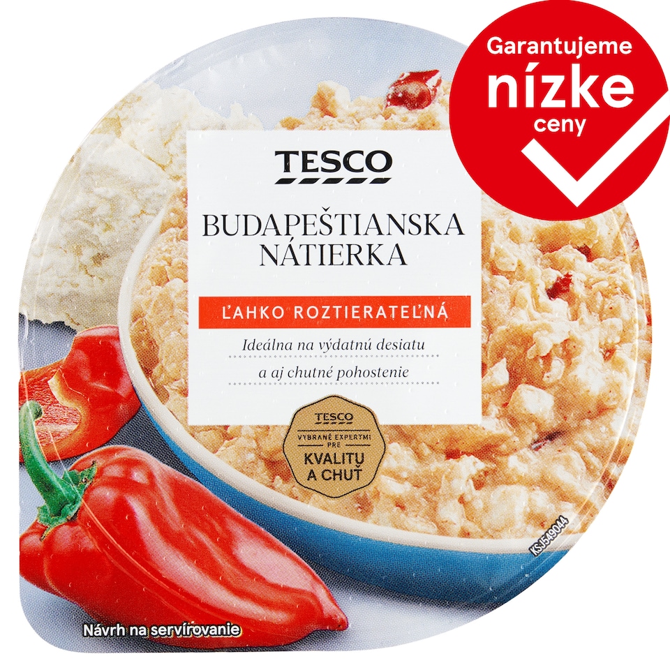 Tesco Budapeštianska nátierka 135 g