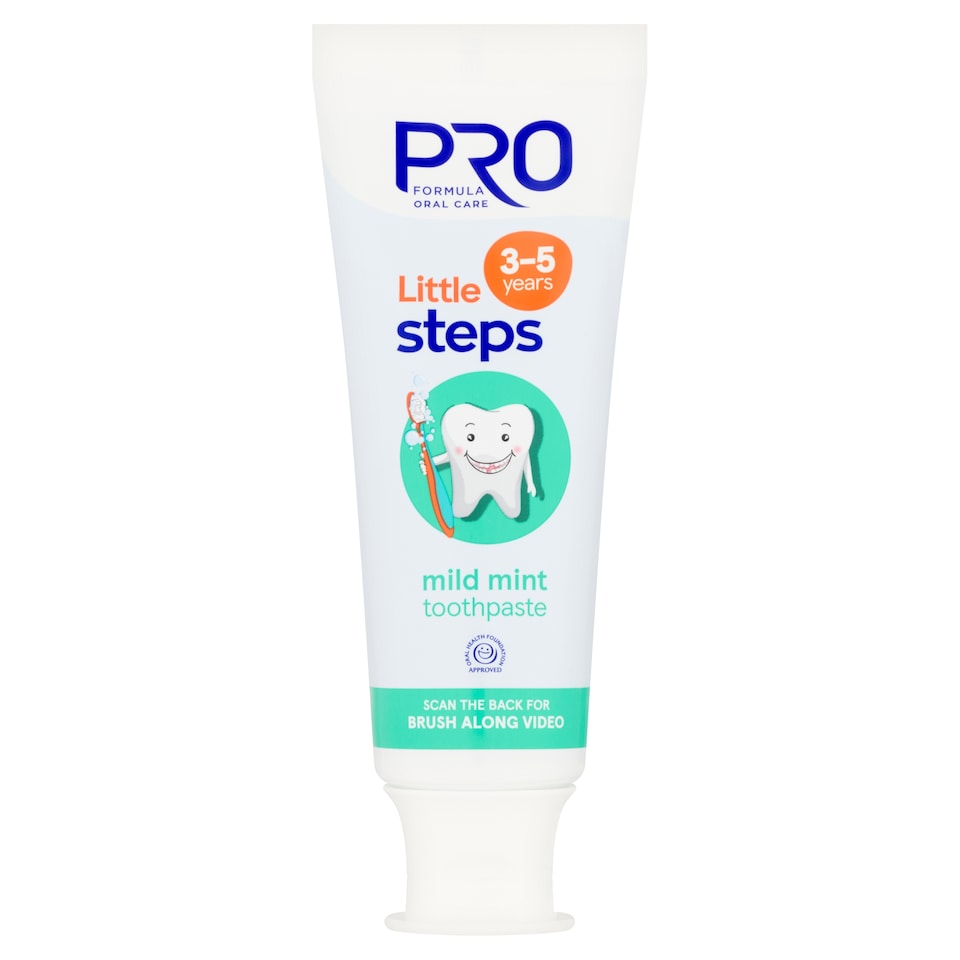 Pro Formula Little Steps Mild Mint Toothpaste 3-5 75Ml
