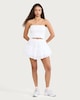 image 2 of OH ME OH MY Pure Cotton Broderie Layered Skort in White