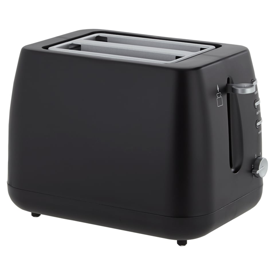 Tesco Black Toaster 2 Slice