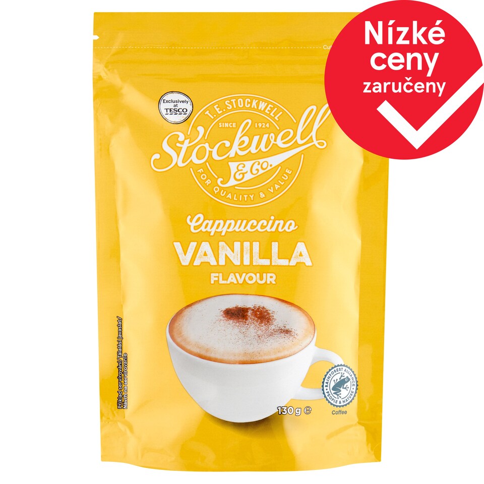 Stockwell & Co. Cappuccino Vanilla 130g