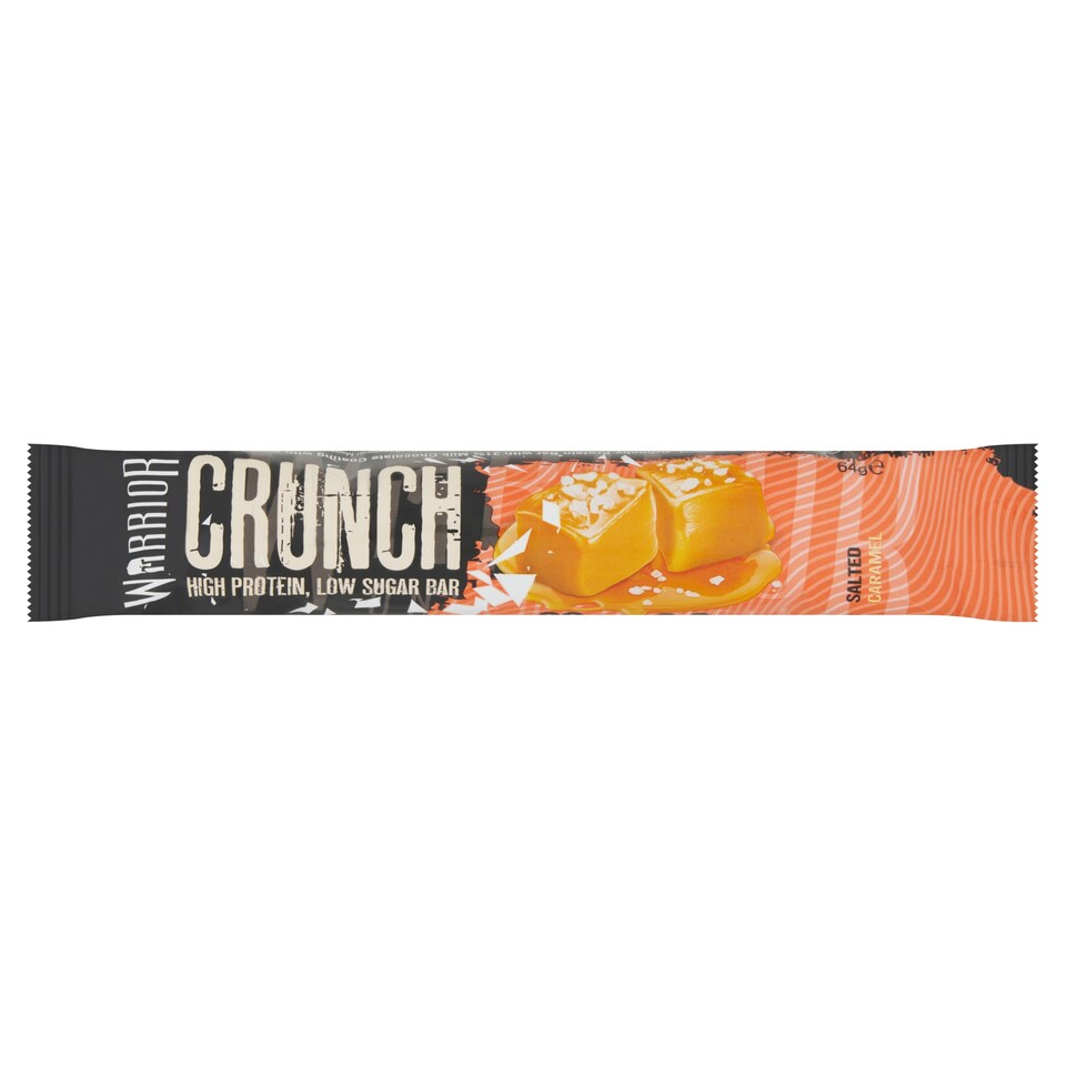 Warrior Crunch Prtn Bar Salted Caramel 64G