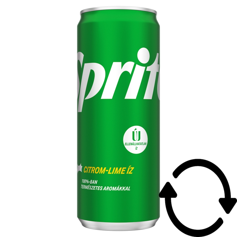 Sprite citrom- és limeízű szénsavas üdítőital 330 ml