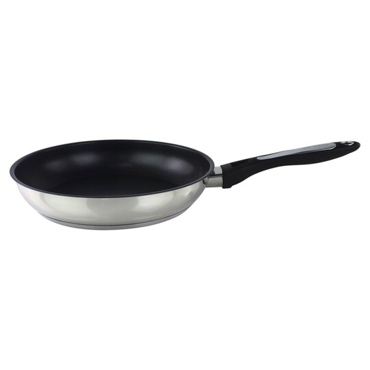 Go Cook Stainless Steel Frying Pan 24Cm Tesco Groceries