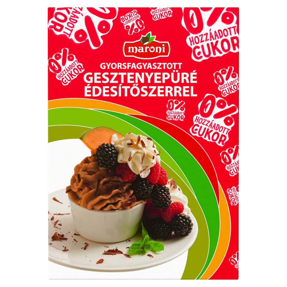 Maroni Quick-Frozen Chestnut Puree with Sweetener 200 g