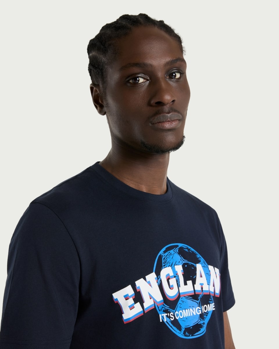 image 1 of F&F Pure Cotton England Short Pyjama Set in Multi