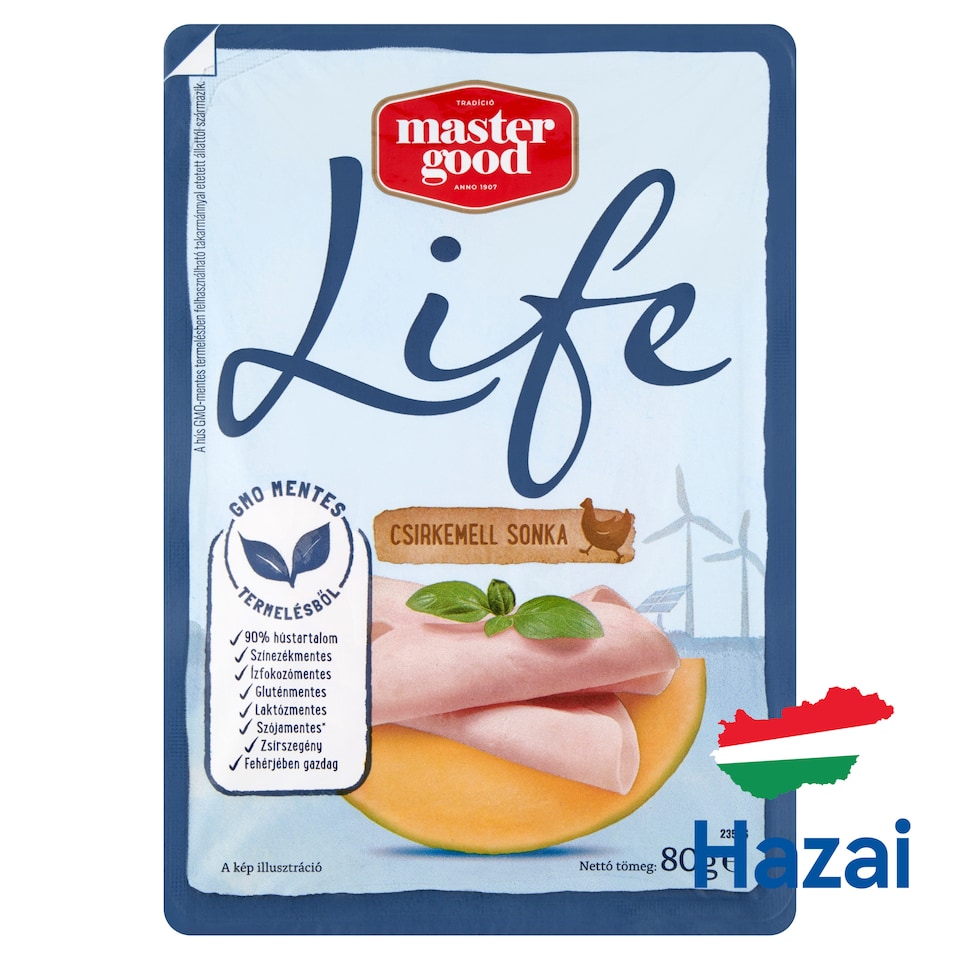 Master Good Life szeletelt csirkemell sonka 80 g  1. kép