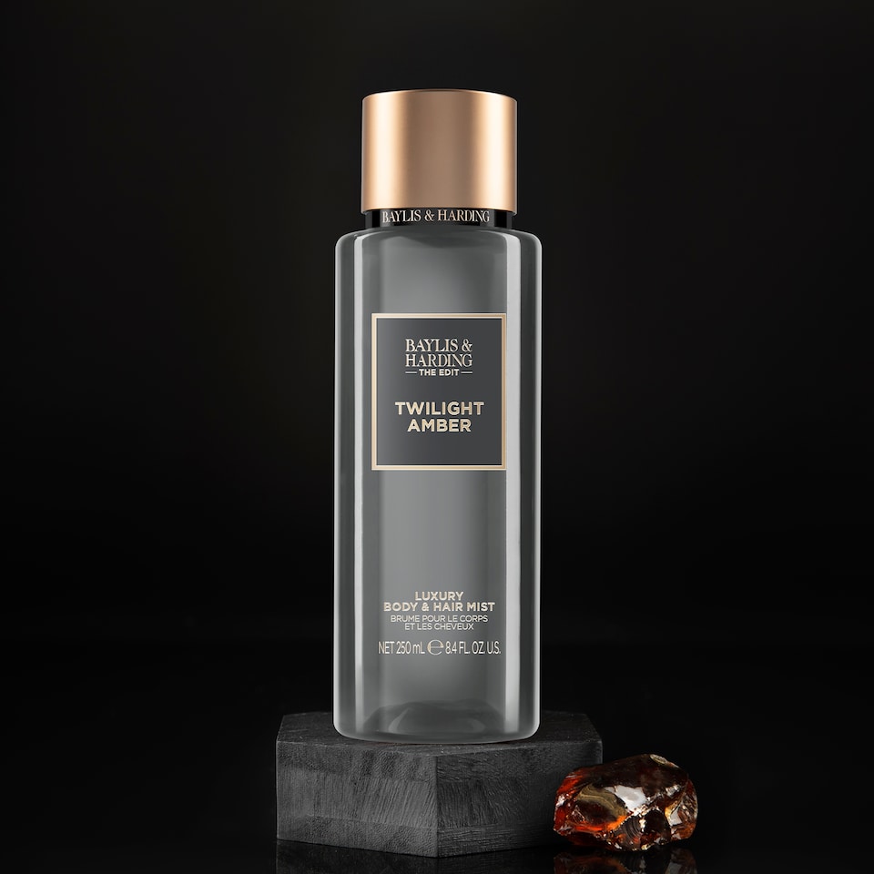 image 1 of Baylis & Harding EDIT Twilight Amber Body & Hair Mist 250ml