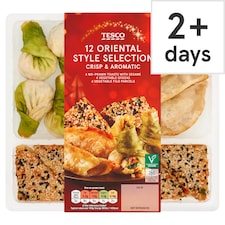Tesco Plant Chef 12 Oriental Style Selection Pack 220G