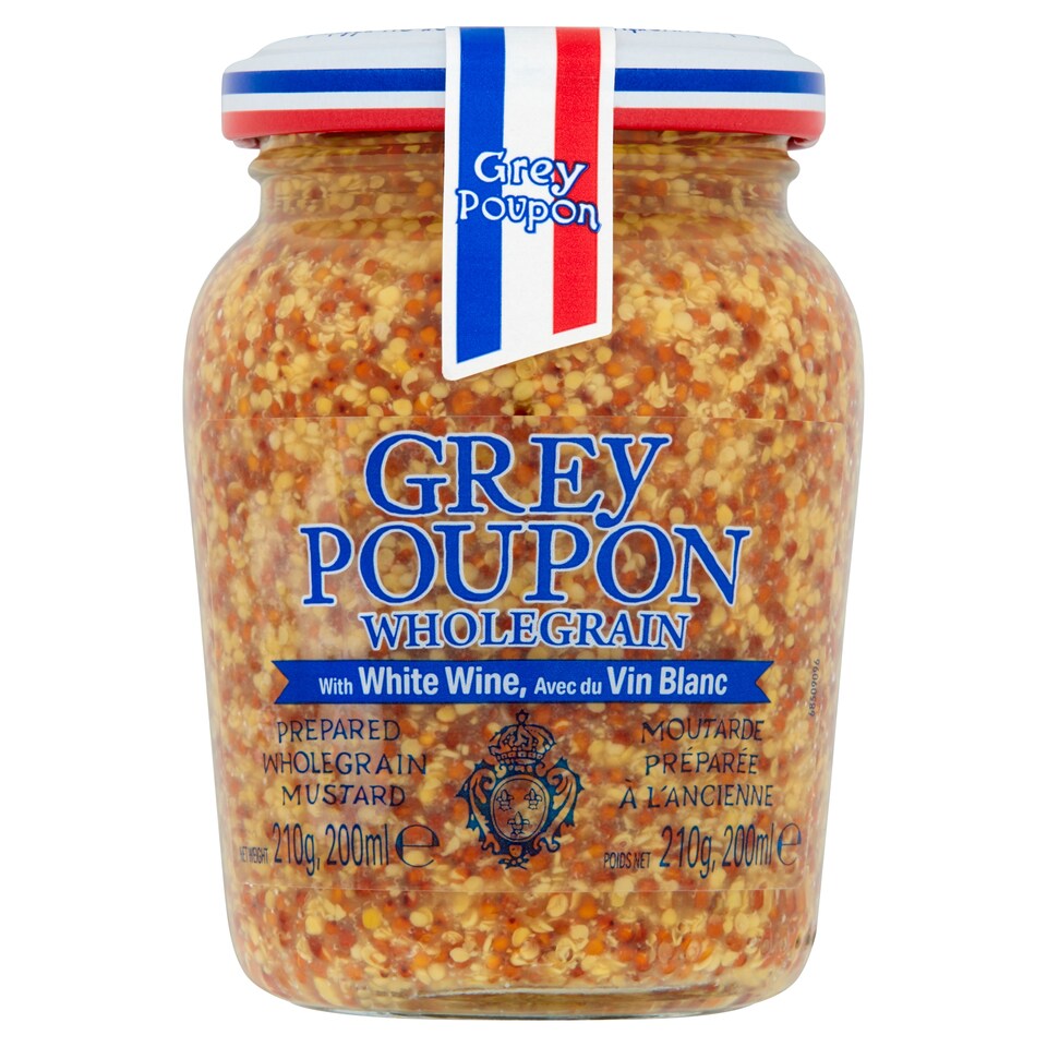 image 1 of Grey Poupon Old Style Mustard 210G