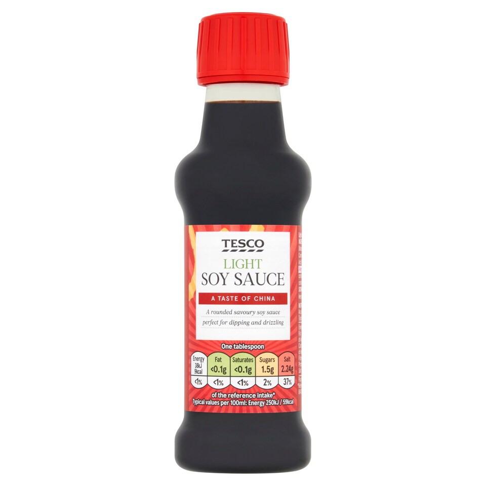 Tesco Light Soy Sauce 150Ml Tesco Groceries