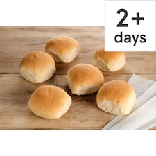 Tesco Soft White Rolls 6 Pack