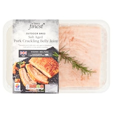 Tesco Finest Salt Aged Pork Belly Joint 709G