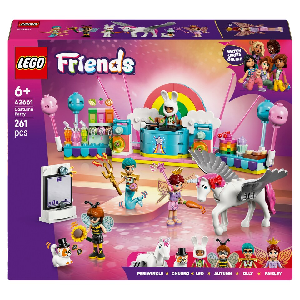 image 1 of LEGO Friends 42661 Costume Party With Unicorn & Fairy