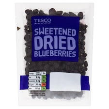 Tesco Dried Blueberries 100G
