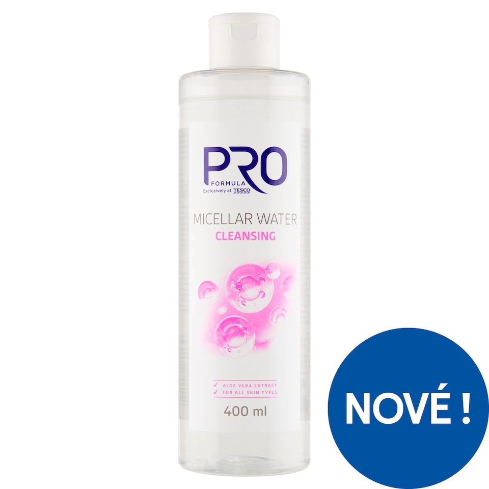 Pro Formula Čisticí micelární voda s extraktem z aloe vera 400ml