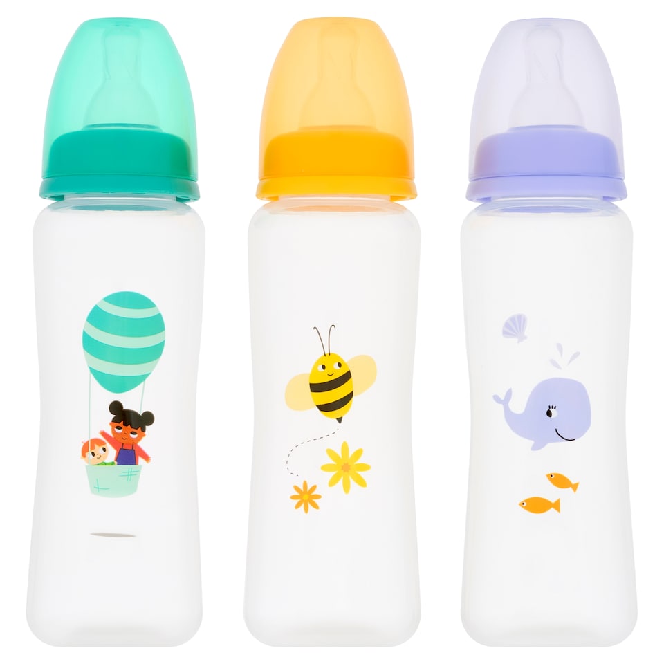 image 1 of Fred & Flo Standard Neck Bottle 3 X 250Ml