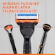 Gillette Fusion5 Power Borotvabetét Férfi Borotvához, 4 Borotvabetétek, Nagyobb Krémezőcsík  5. kép