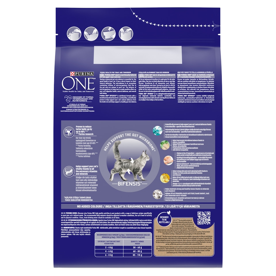 image 1 of PURINA ONE Chicken Dry Cat Food 3kg