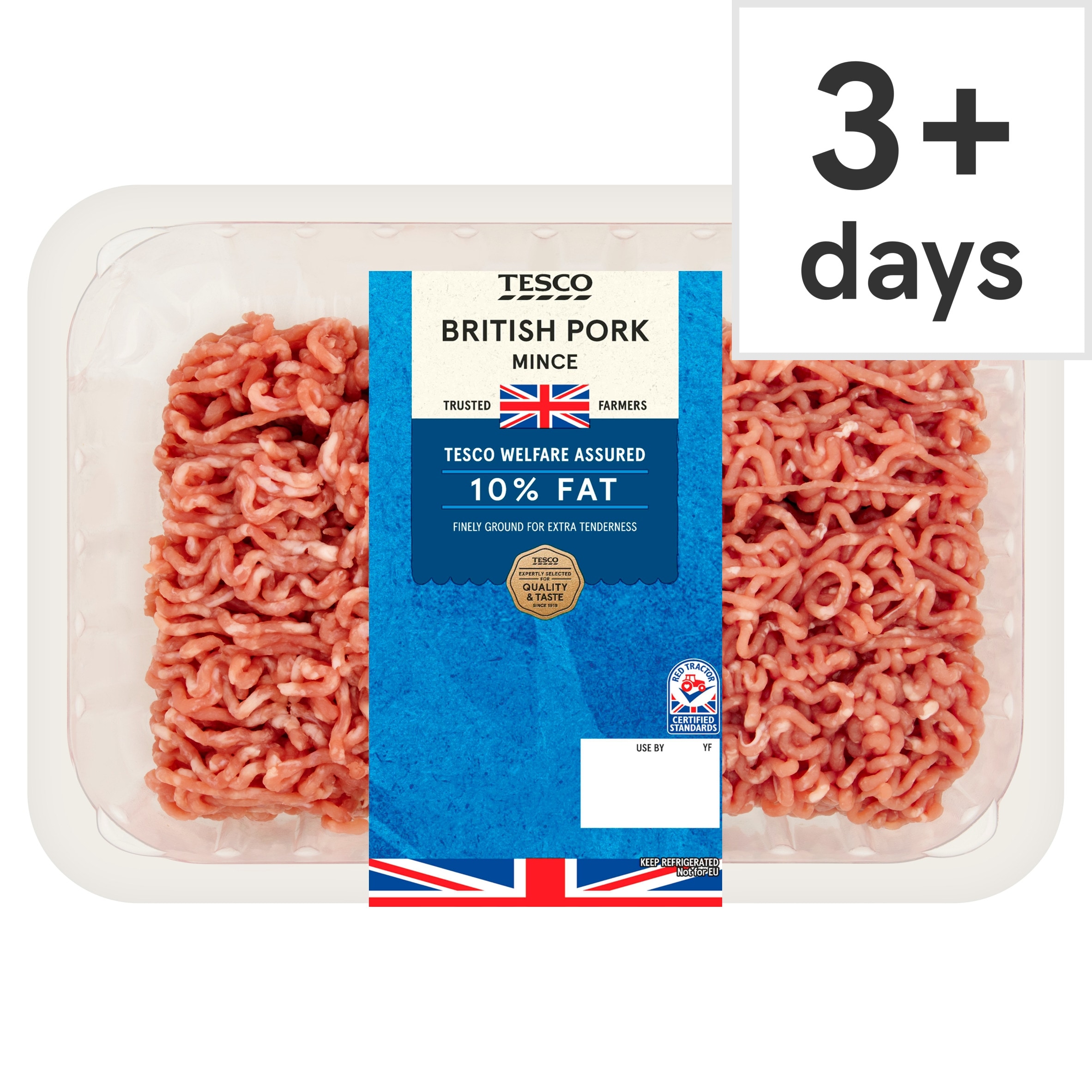 Tesco 10% Pork Mince 750g