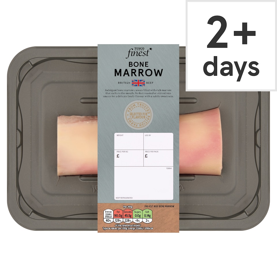 Tesco Finest Beef Bone Marrow 200 - 300g