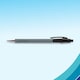 image 2 of Paper Mate Stationery Flexgrip Ultra Ballpoint Pens, Black, 5 Count