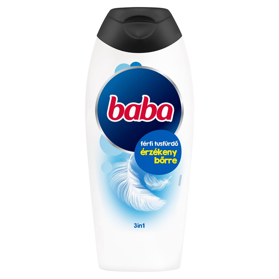 Baba 3in1 Men Shower Gel for Sensitive Skin 400 ml