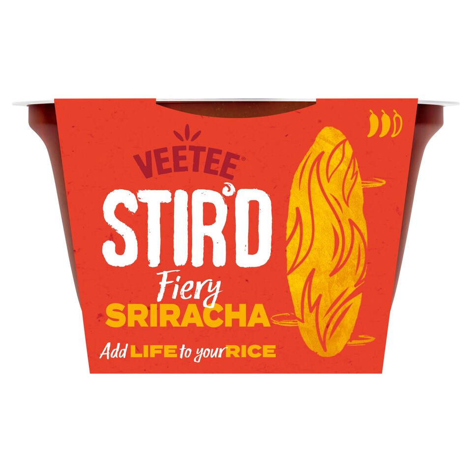Veetee Stir'd Fiery Sriracha 100g
