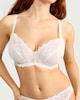 image 2 of F&F Fuller Bust Lace Wired Bra in White