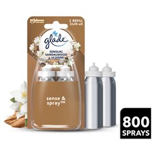 Glade Sense & Spray Refill Twin Bali Sandalwood