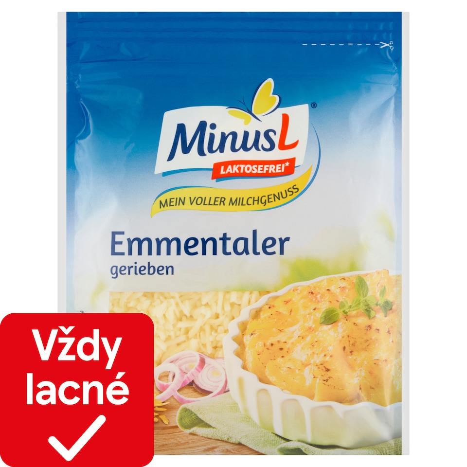 obrázok 1 z Minus L Bezlaktózový syr emmentaler strúhaný 150 g