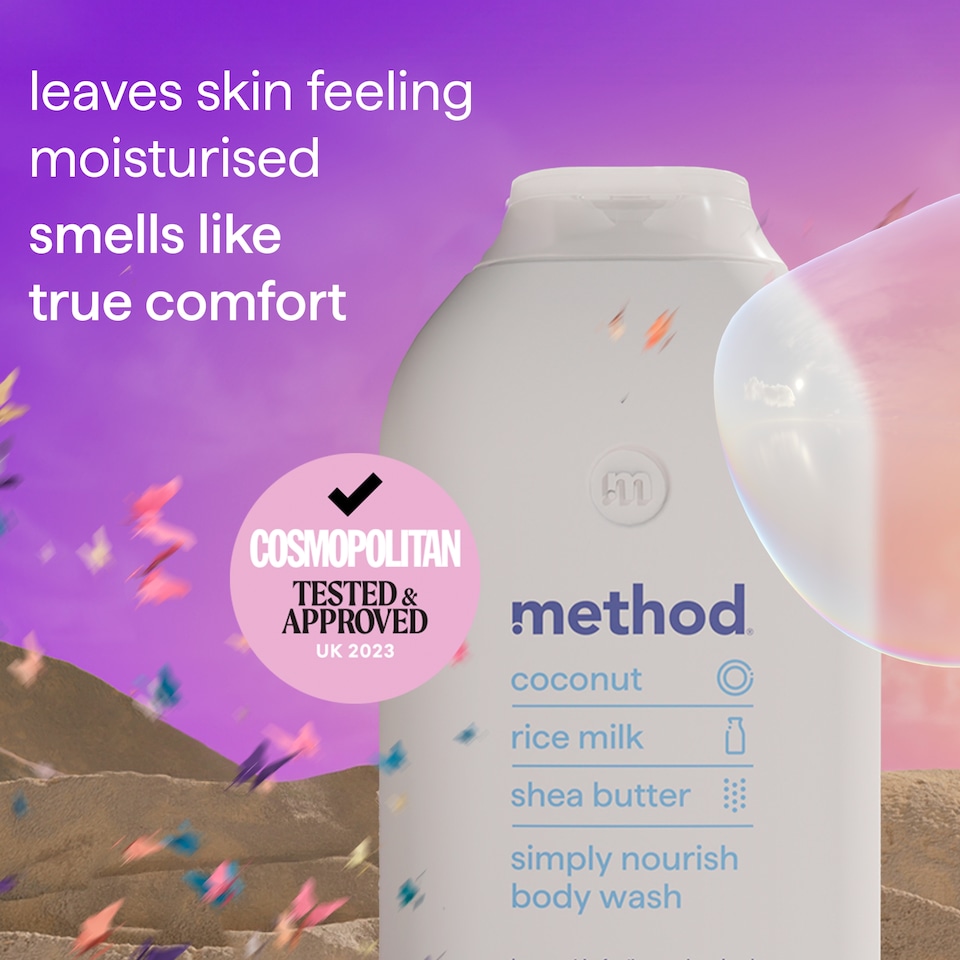 image 1 of method body wash simply nourish 532ml