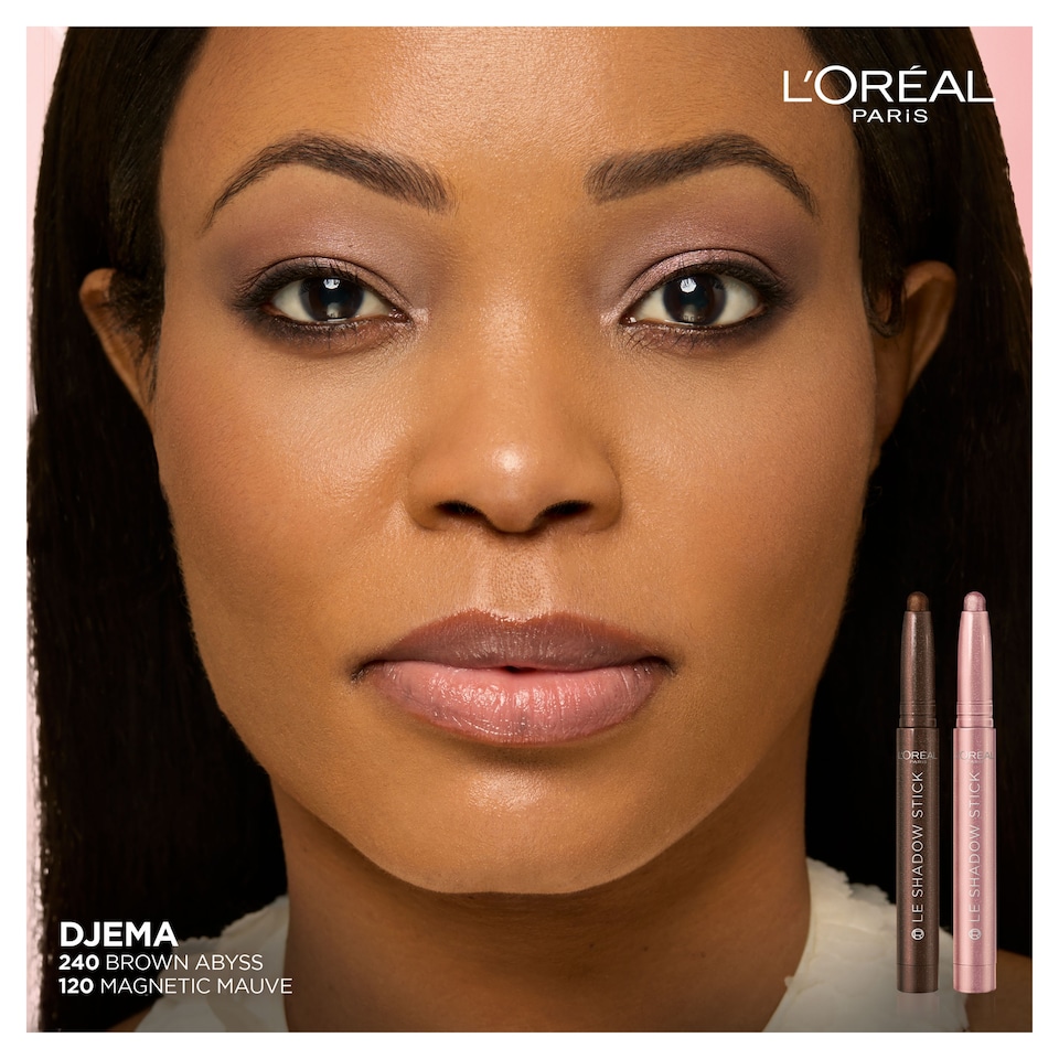 image 1 of L'Oréal Paris Le Shadow Stick 120 Magnetic Mauve 1.4g