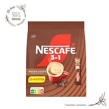 NESCAFÉ 3in1 Brown Sugar Instant Coffee Speciality with Brown Sugar 24 x 16,5 g (396 g)