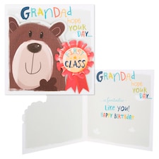 Hallmark Birthday Card Grandad First Class